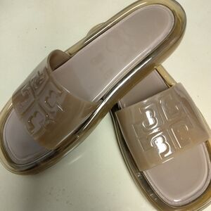 Women's slide-on jelly sandals